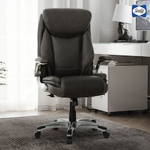sealy gray desk chair   