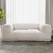 sealy neutral sofa   