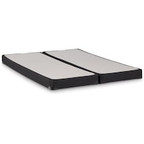 sealy queen low profile boxspring with split foundation   