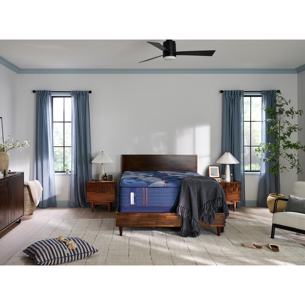 sealy® albany blue california king mattress   