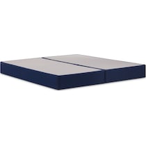 sealy® boxspring blue king split box spring   