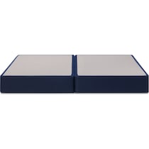 sealy® boxspring blue king split box spring   