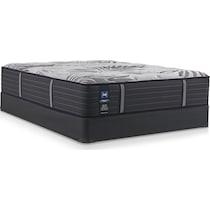 sealy® brigerton mattress collection gray full mattress foundation set   
