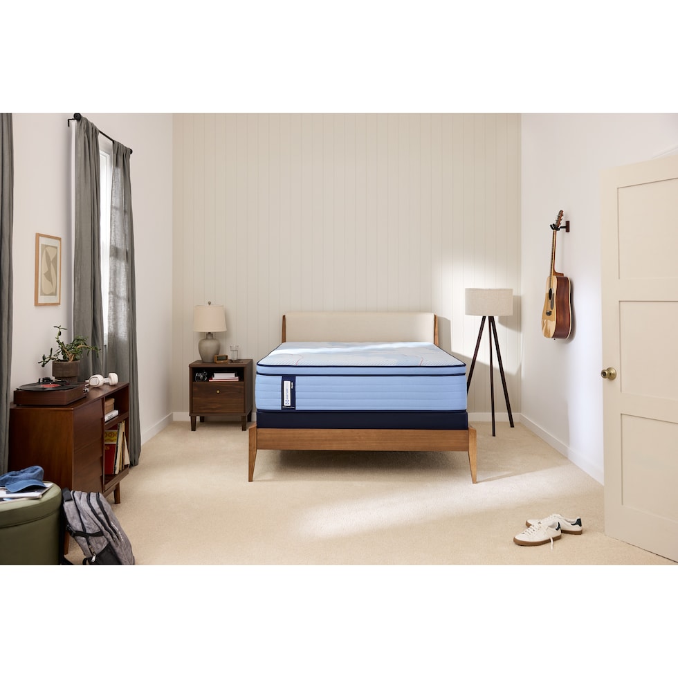 sealy® elmsford blue california king mattress   