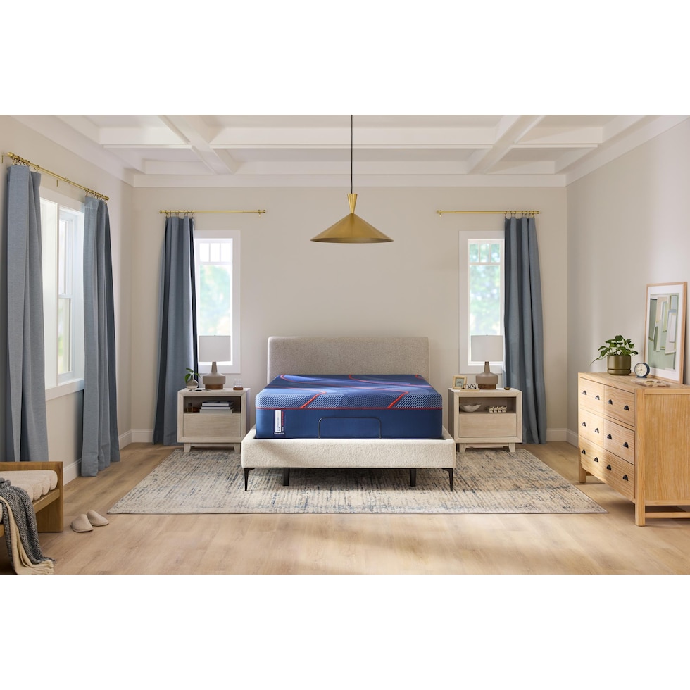sealy® high point blue king mattress   