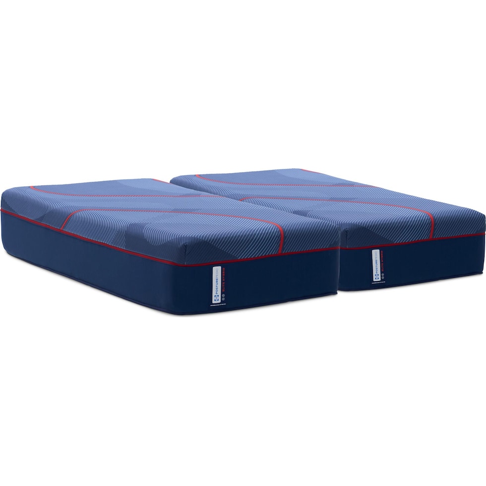 sealy® high point blue split california king mattress   