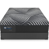 sealy® hight point mattress collection gray king mattress low profile foundation set   