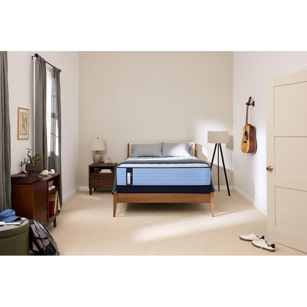 sealy® linton blue king mattress   