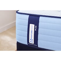 sealy® linton blue queen mattress   