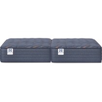 sealy® weston lane blue split king mattress   