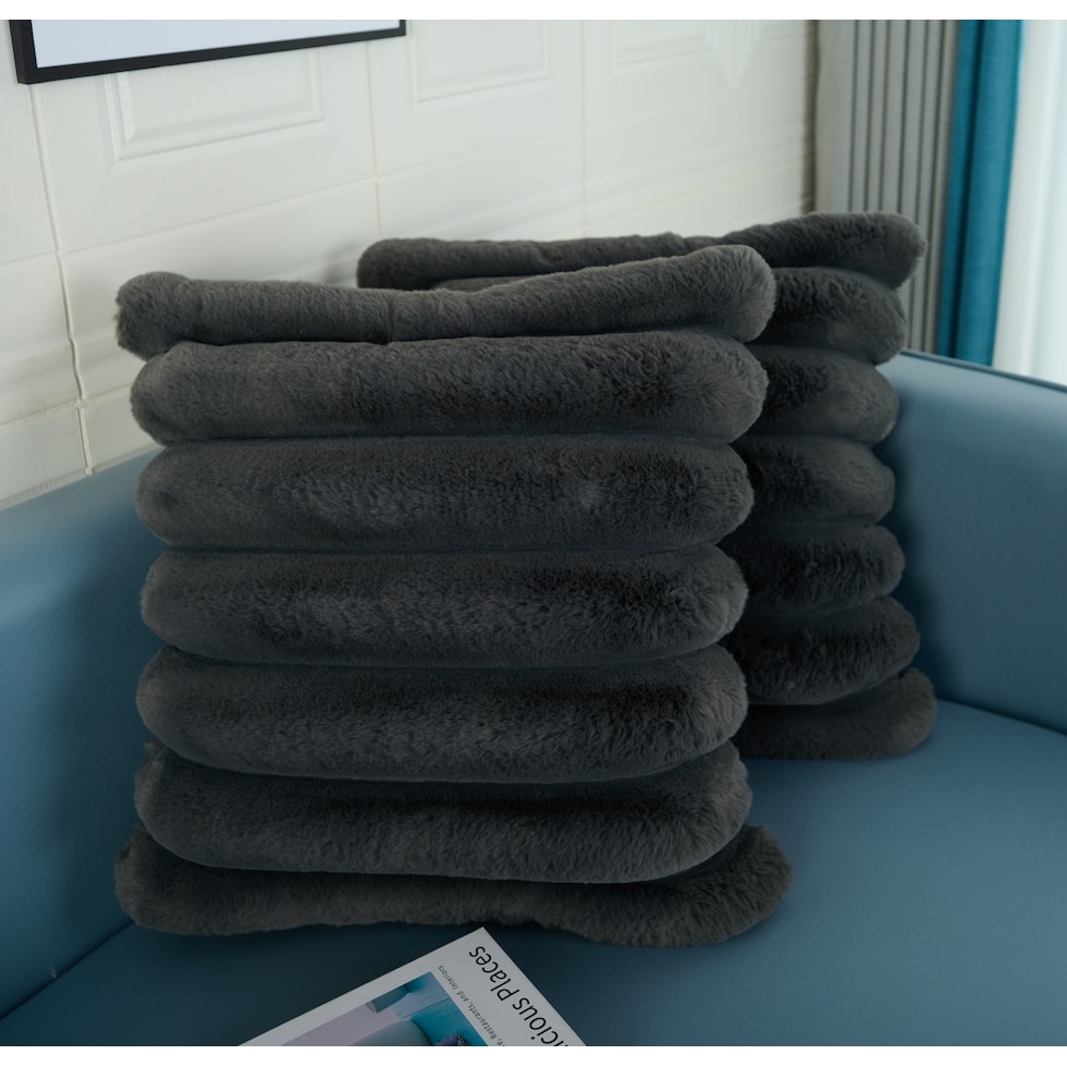 selena gray  pc accent pillows   