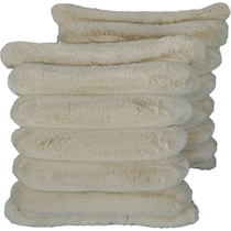 selena neutral  pc accent pillows   