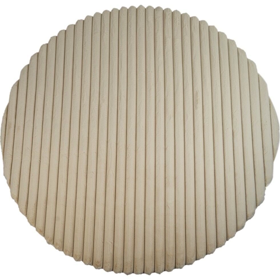 selena neutral area rug  round   