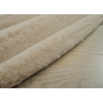 selena neutral area rug  round   