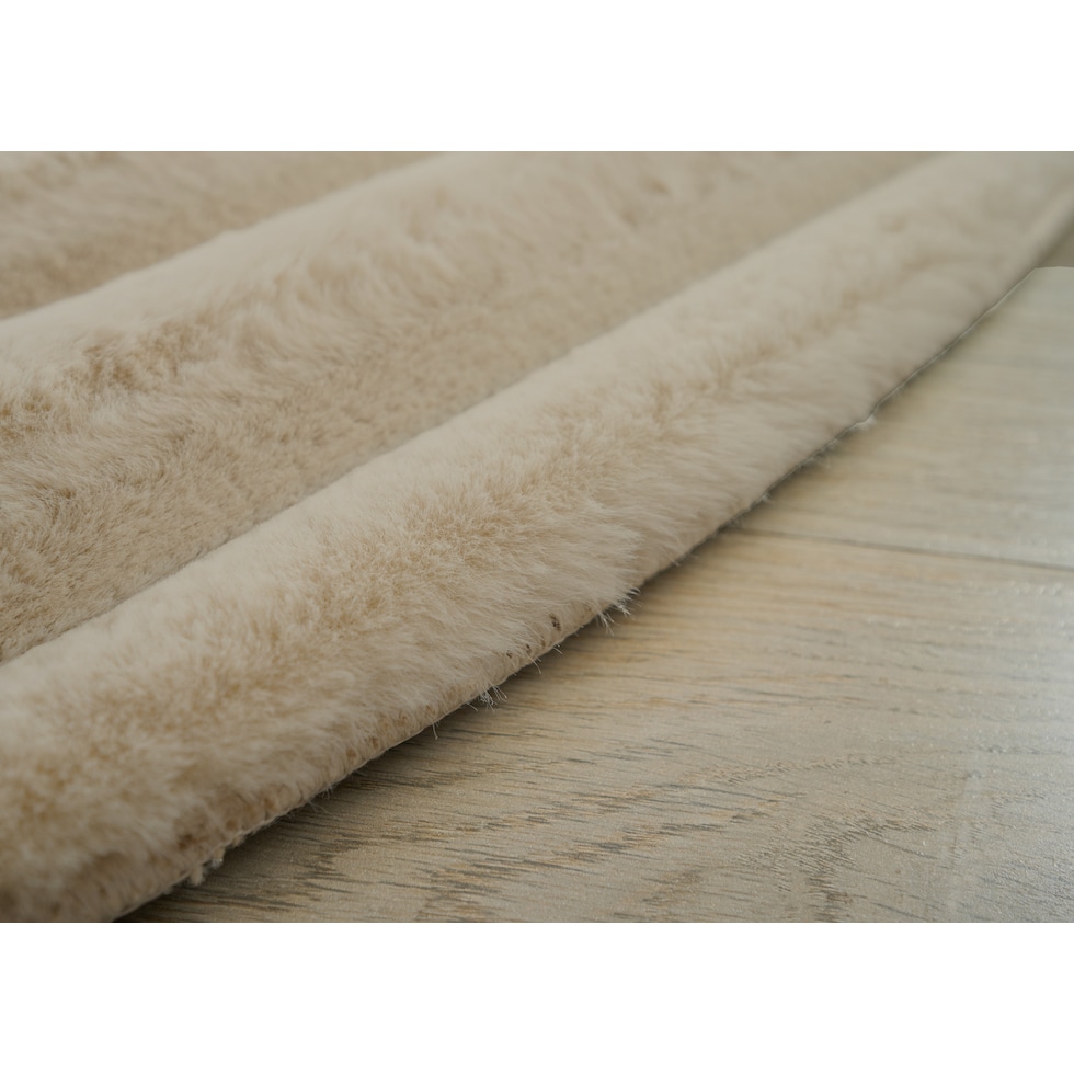 selena neutral area rug  round   