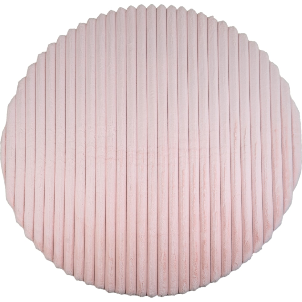 selena pink area rug  round   