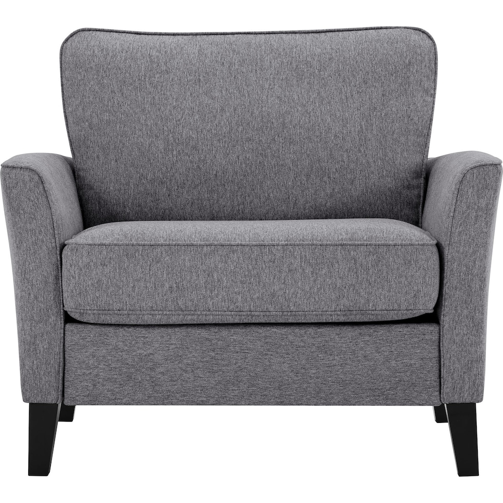 sephra gray accent chair   