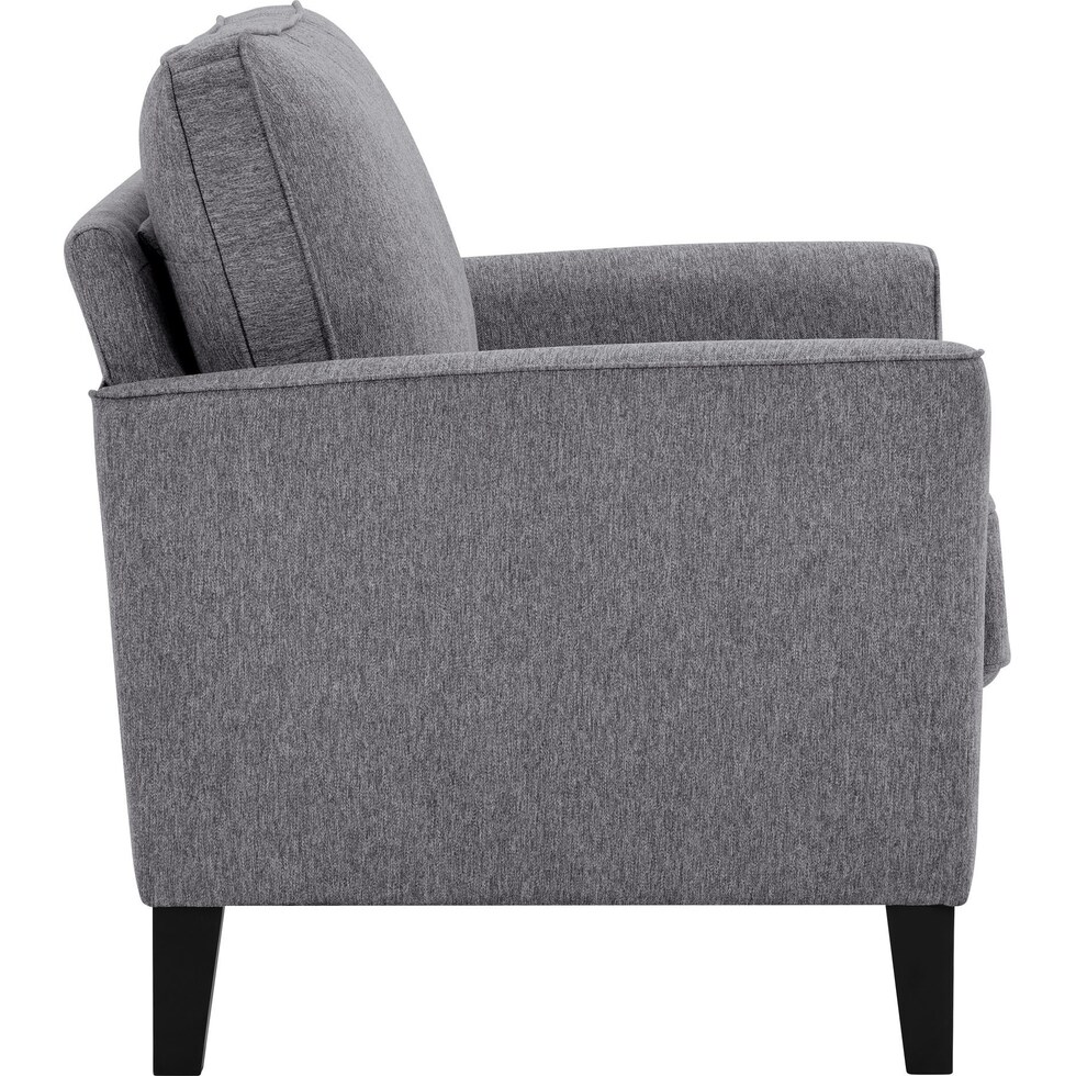 sephra gray accent chair   