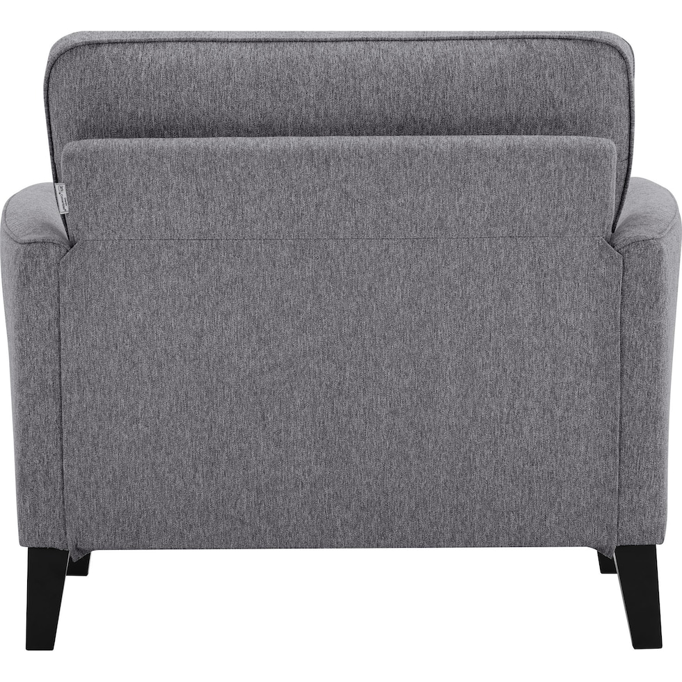 sephra gray accent chair   