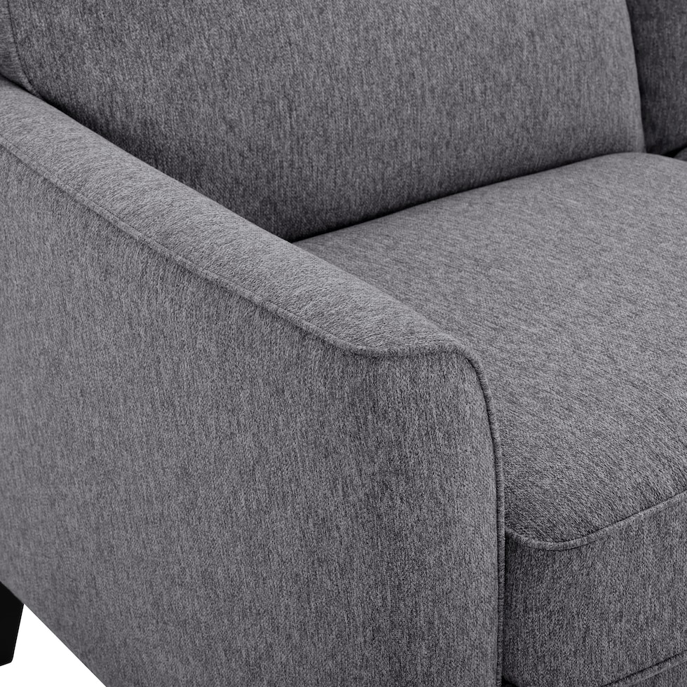 sephra gray accent chair   