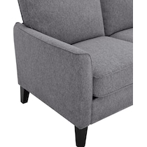 sephra gray loveseat   