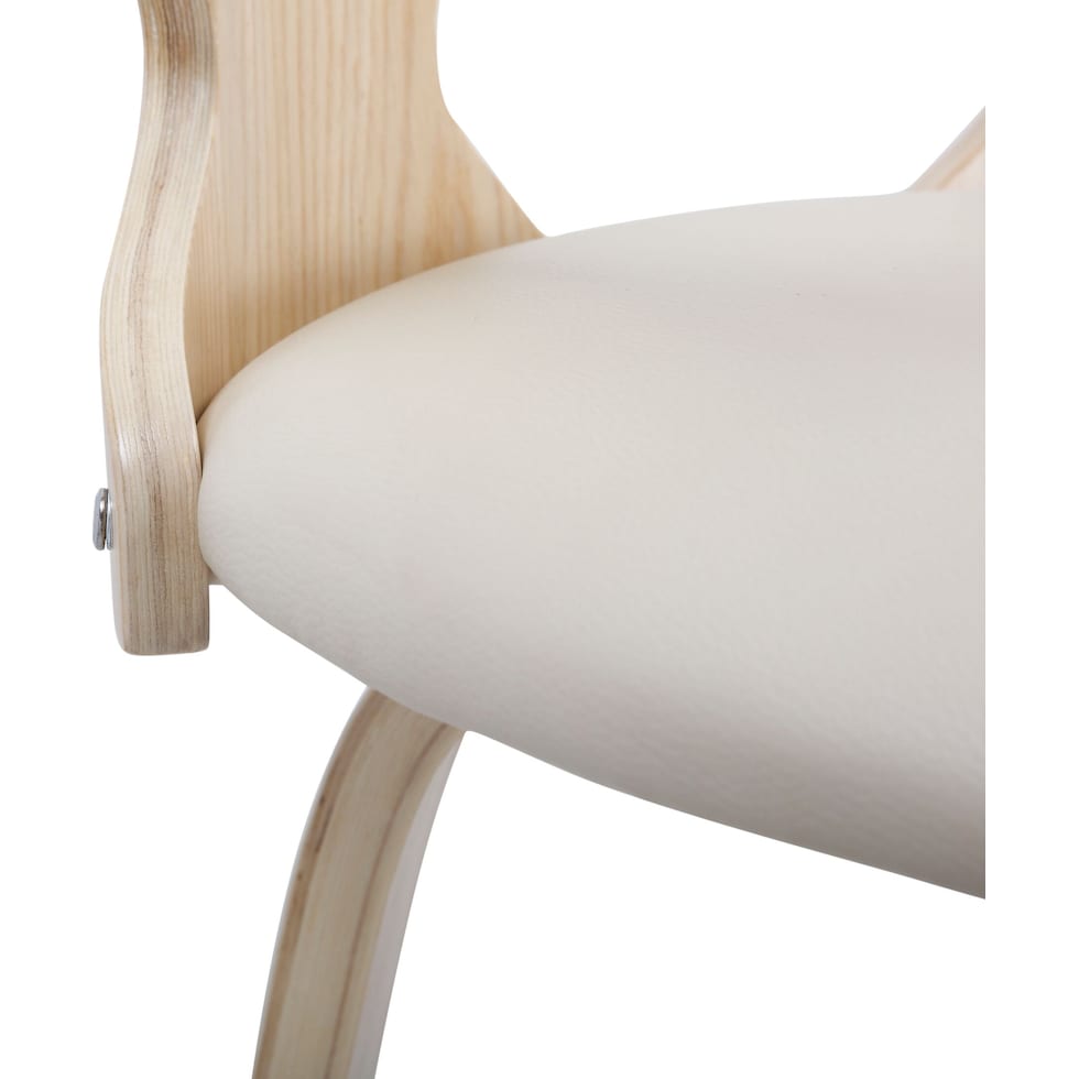 serafina light brown counter height stool   