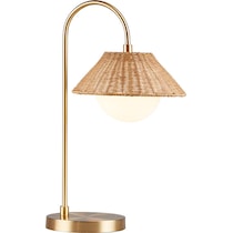 seraphine gold table lamp   