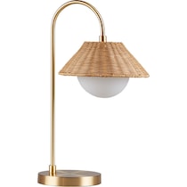 seraphine gold table lamp   