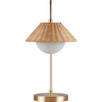 seraphine gold table lamp   