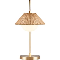 seraphine gold table lamp   