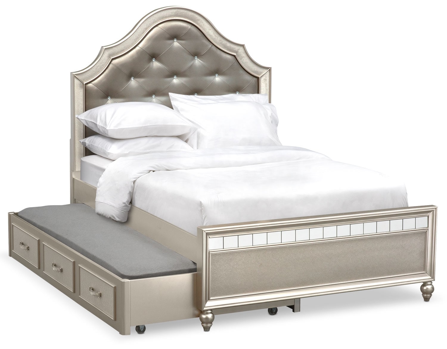 Serena trundle online bed