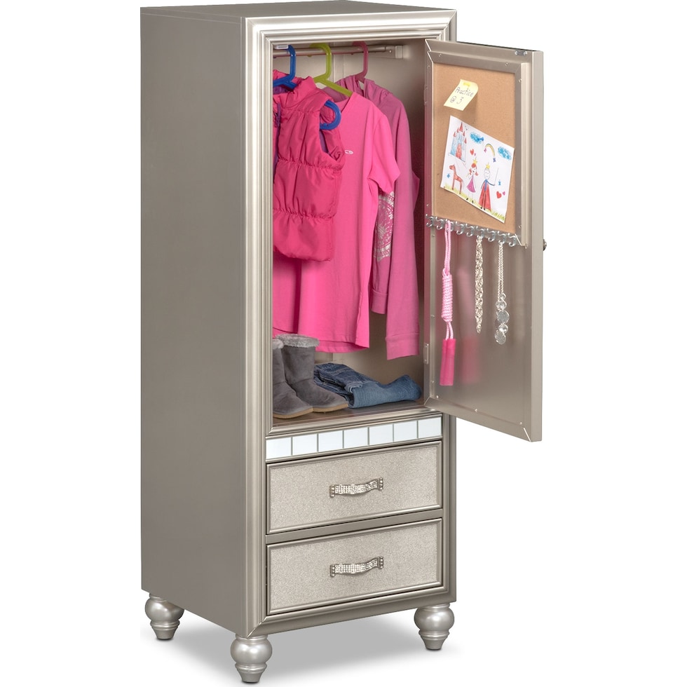 serena youth platinum silver wardrobe   