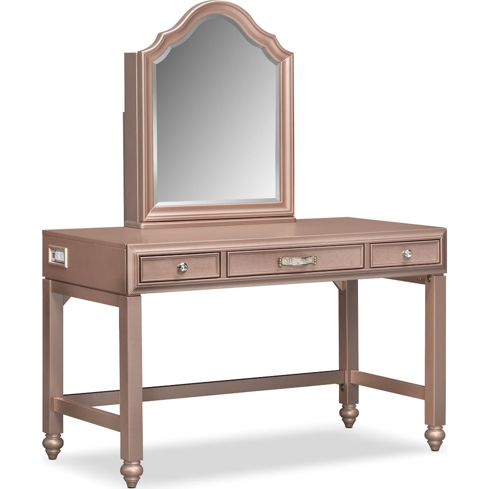 serena youth rose quartz rose quartz vanity   