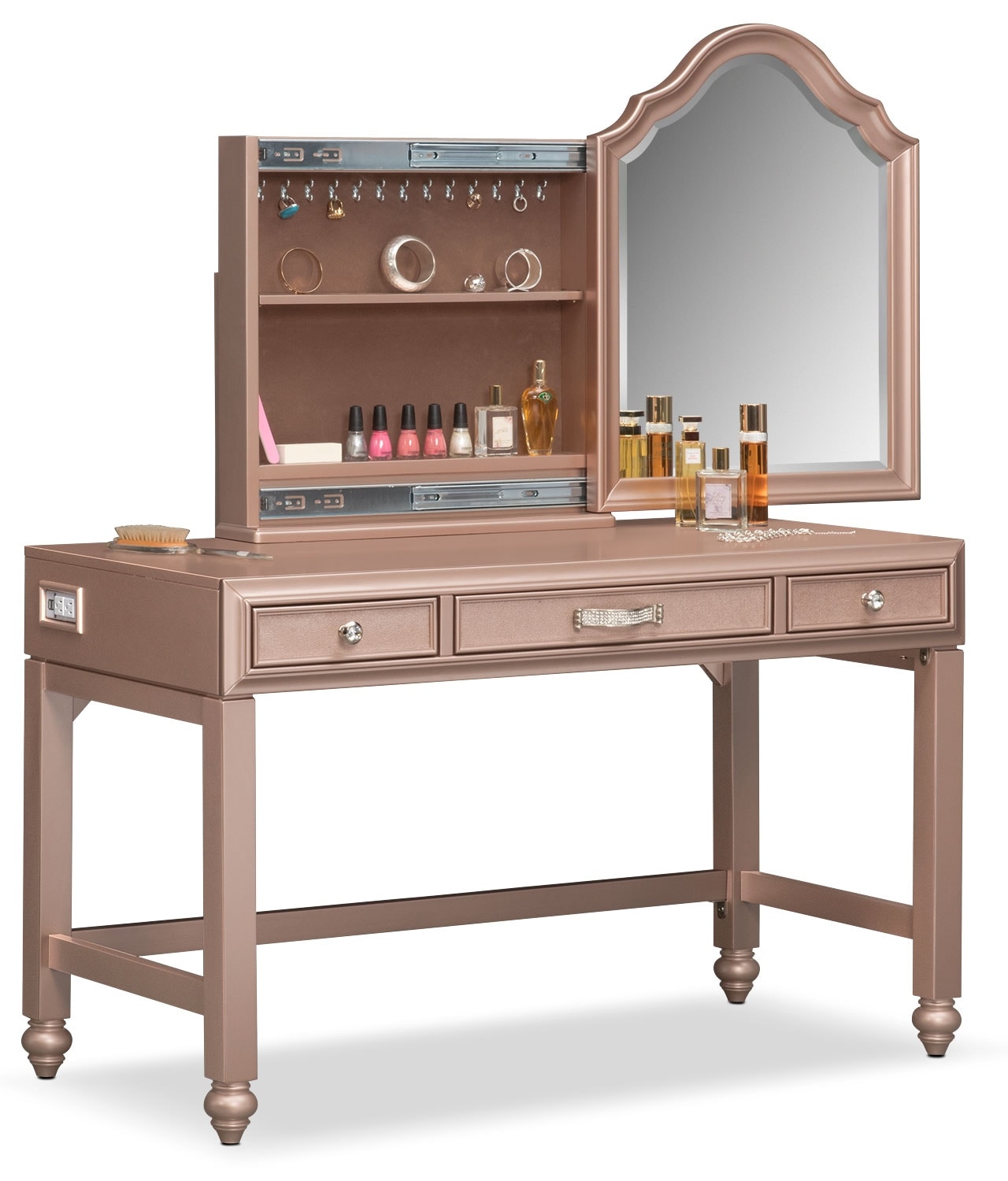 value city vanity desk