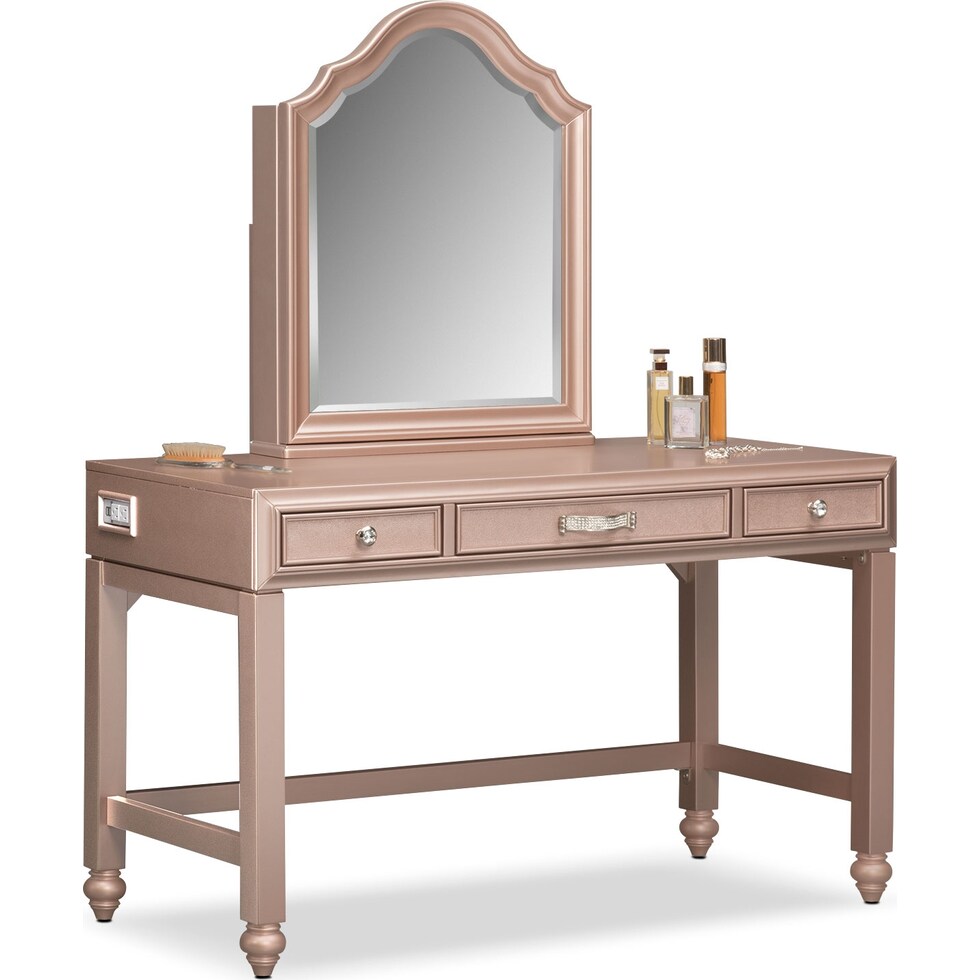 serena youth rose quartz rose quartz vanity   