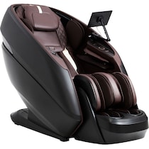 serenity expresso black massage chair   