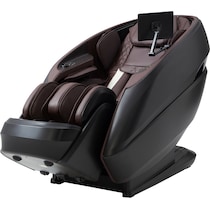 serenity expresso black massage chair   