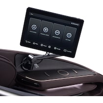 serenity expresso black massage chair   