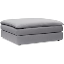 serenity gray  pc sectional and ottoman   