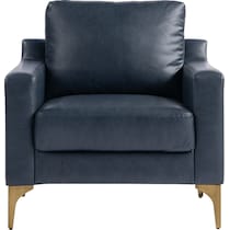 serta blue accent chair   