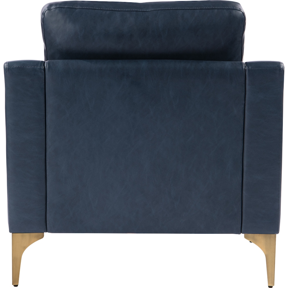 serta blue accent chair   