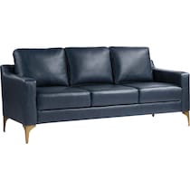 serta blue sofa   