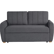 serta gray convertible loveseat   