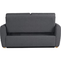 serta gray convertible loveseat   