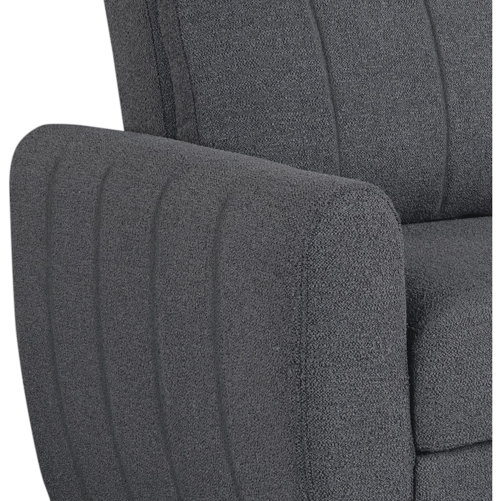 serta gray convertible loveseat   