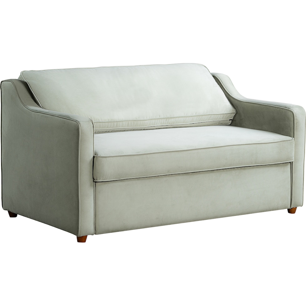 serta green conveetible loveseat   