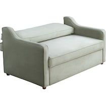 serta green conveetible loveseat   