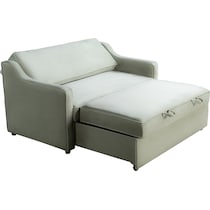 serta green conveetible loveseat   