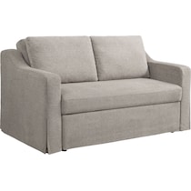 serta neutral convertible loveseat   