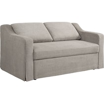 serta neutral convertible loveseat   